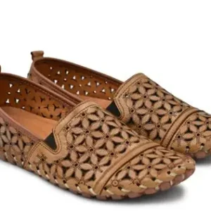 Cabello Muriel Tan Slip On Womens