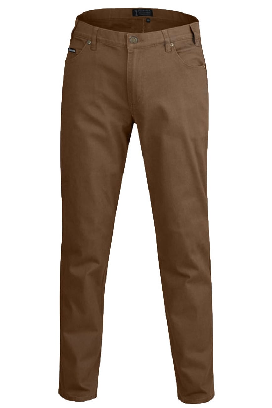 Pilbara Men's Cotton Jean Stretch Whisky