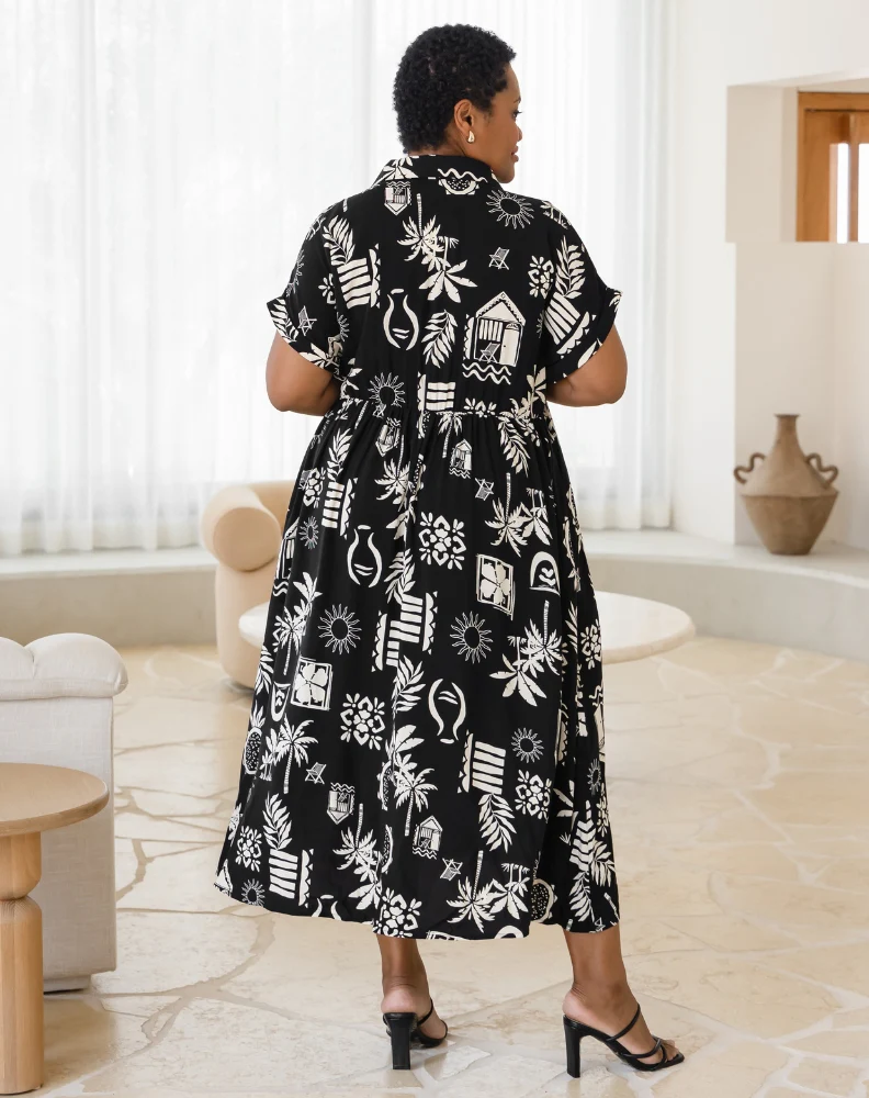 Bee Maddison Elsie Dress - Margarita Print - Image 4