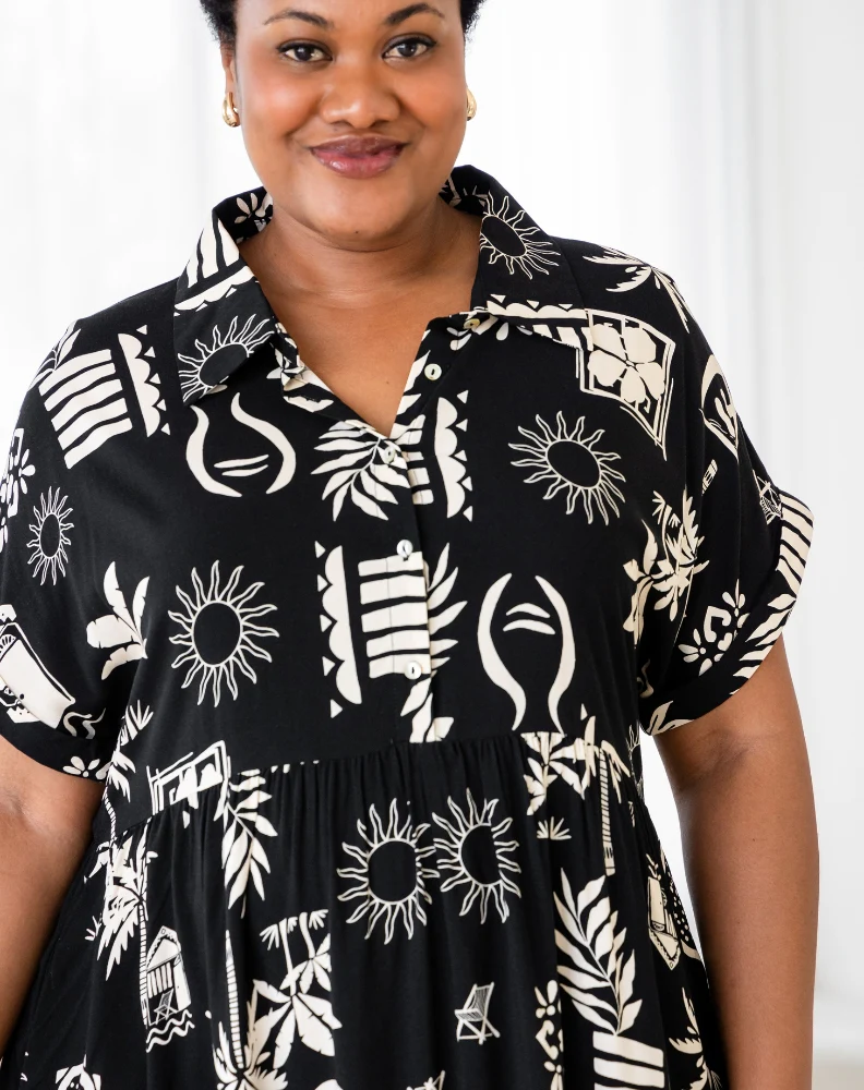 Bee Maddison Elsie Dress - Margarita Print - Image 2