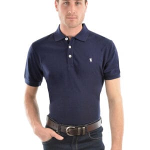 Thomas Cook Men's Tailored Dark Navy S/S Polo Shirt