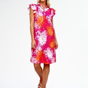 La Strada Multi Flower 100% Cotton Dress
