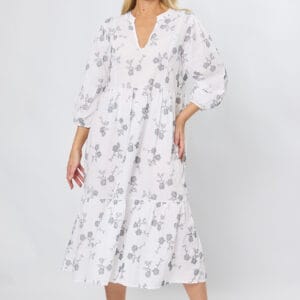 La Strada 100% Cotton Printed Womens Dress