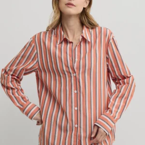 Yarra Trail Broadway Shirt Autumn/Slate 100% Cotton