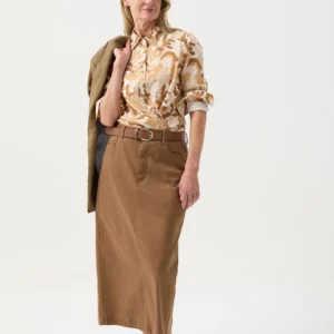 Goondiwindi Cotton Earthly Print Long Sleeve Shirt