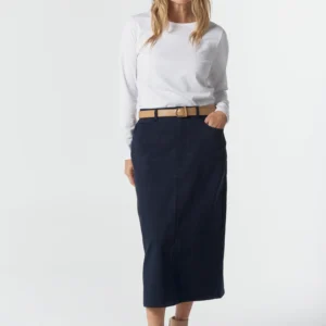 Goondiwindi Women's Skirt MaxiSki Navy
