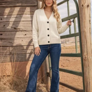 Outback Women's Homestead Cardigan - Cream