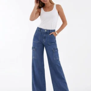 Outback Ladies Cargo Jeans
