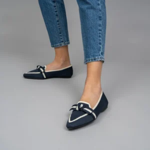 Le Sansa Ola Navy/Cream Slip On Women's Shoes