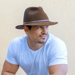 Evoke EV360 Paterson Fedora Chocolate Hat