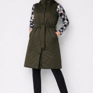 Marco Polo Reversible Vest Navy/Khaki Womens