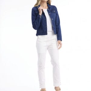 Orientique Denim Coloured Women's Jacket