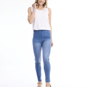 Orientique Denim Jean Pull On