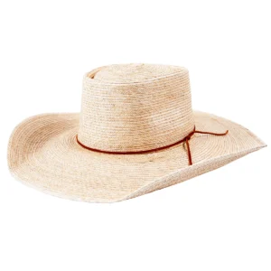 Sunbody Oak Guatemalan Palm Reata 3 Hat