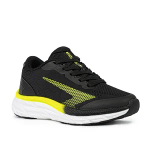 Sfida Tempo Boys Black Lime Sneaker