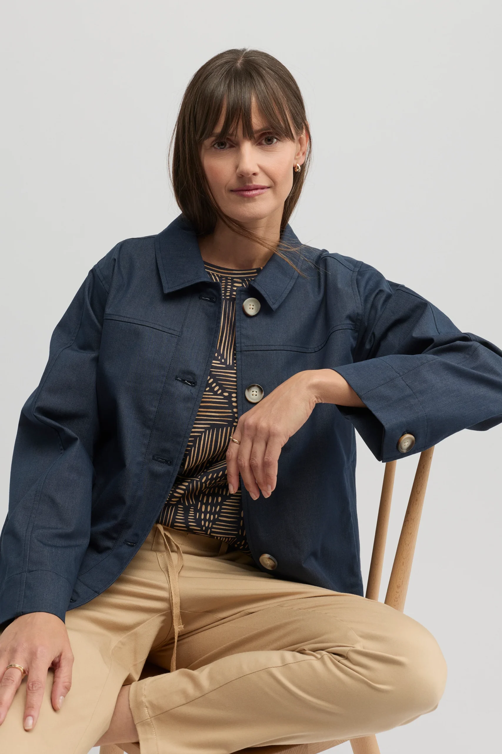 Yarra Trail Quartz Jacket Indigo Women's
