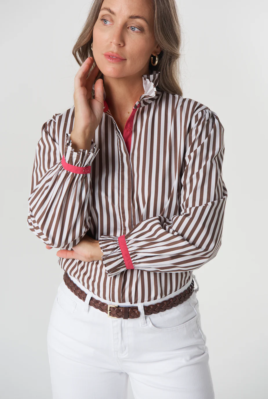 Goondiwindi Cotton Skye Frill Women's Shirt