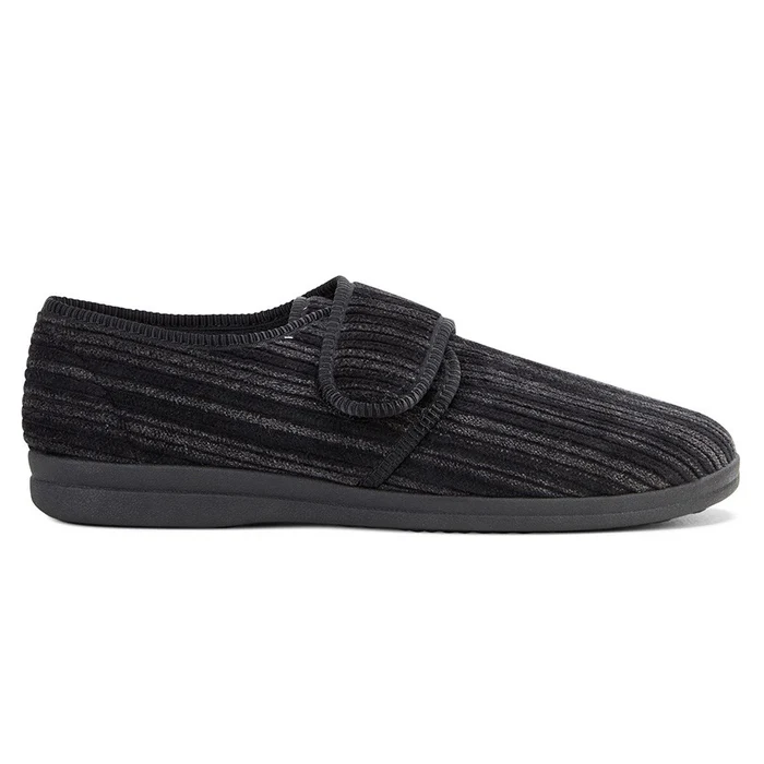 Grosby Thurston Black mens slipper - Image 2