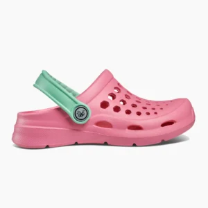 joybees' Hyper Blush Mint Kids Croc