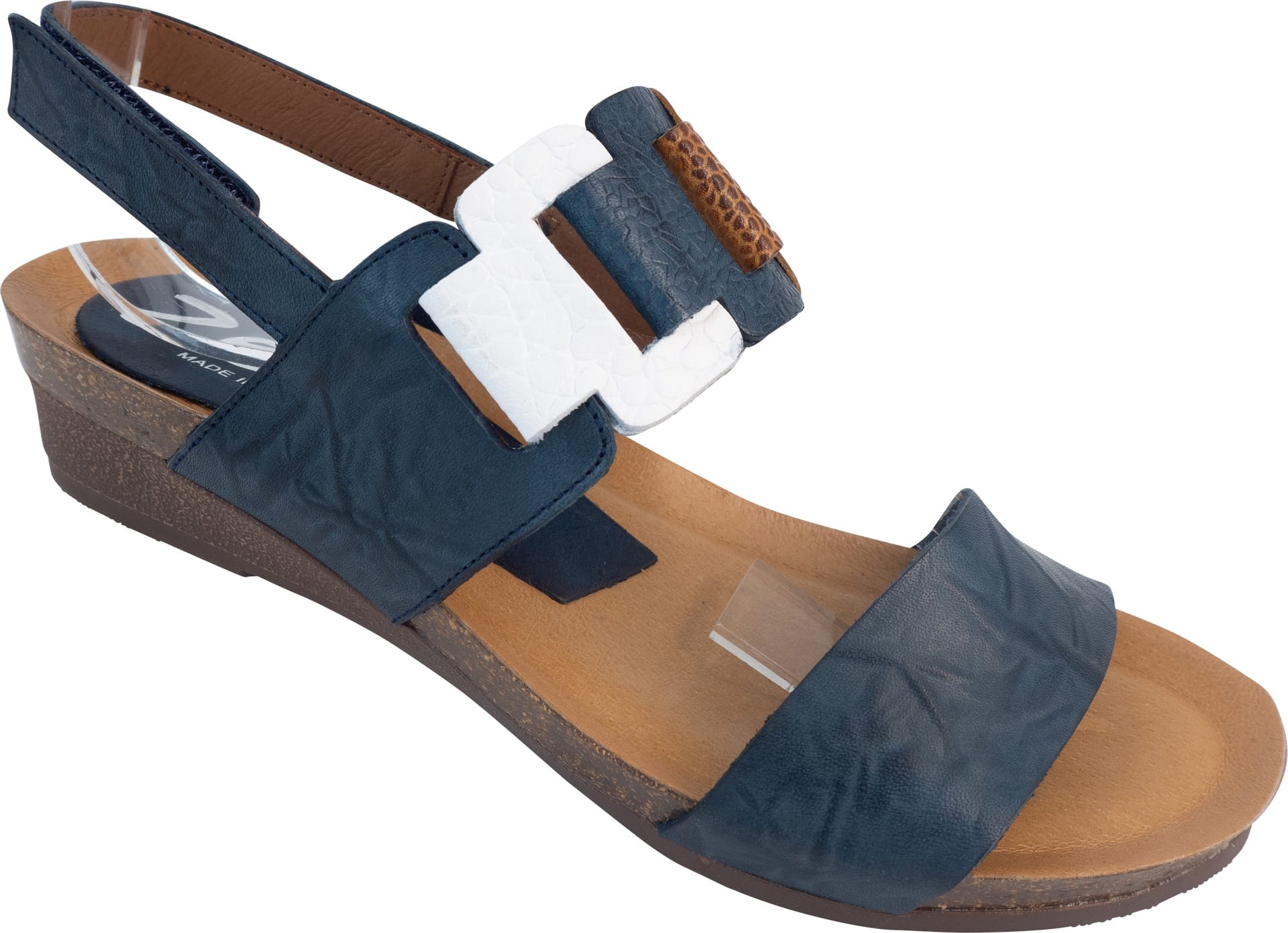 Zeta Onus Marino B/Blance/Cuero Women's Sandal