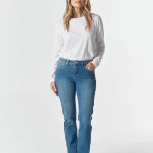 Goondwindi Cotton 5 pocket jean denim blue
