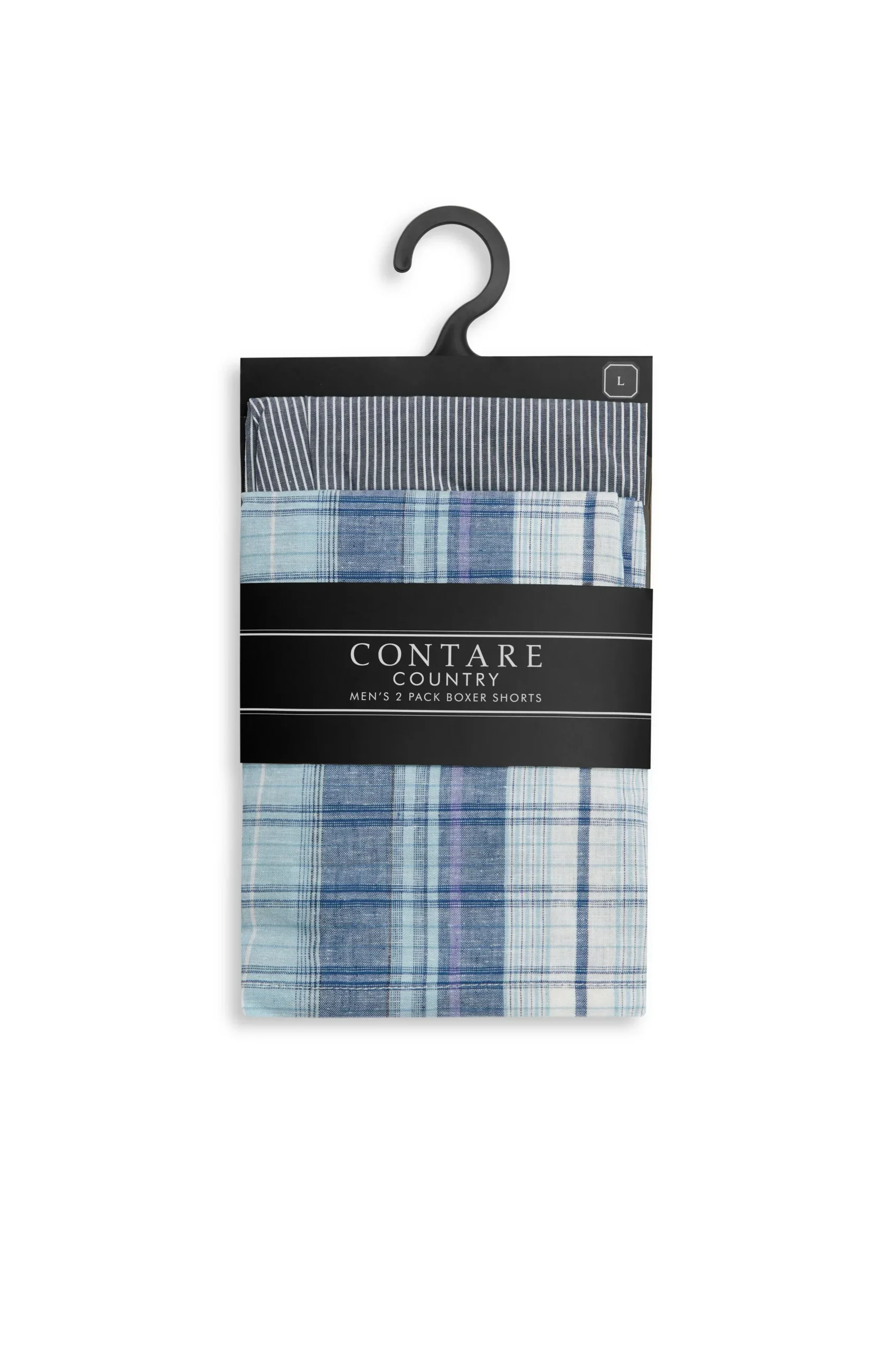 Contare Country Men's 2 Pack Boxer Shorts