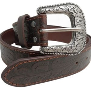 Pilbara Kids Leather Belt Dress Buckle
