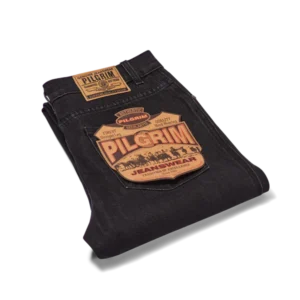 Pilgrim Mens 5 pocket Western Moleskin Jean regular fit straight leg Navy