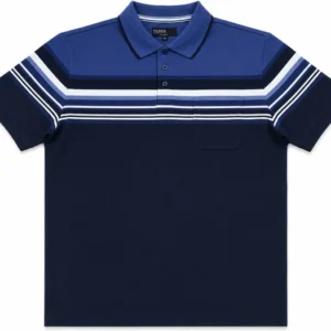 Pilgrim Men's Polo Denim/navy/white