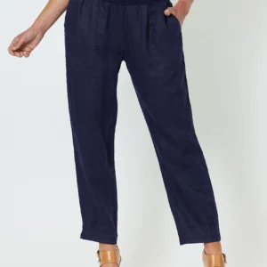 Gordon Smith Sarah Linen Pant navy
