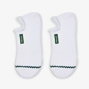 Volley No Show Socks White Kids