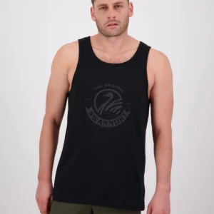 Swanndri Original V3 Men's Singlet Black