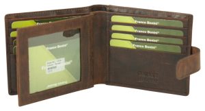 Franco Bonine Men's Wallet RFID 1014 Brown