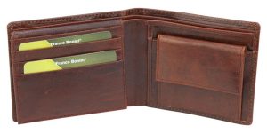 Franco Bonini Men's Wallet HT Brown