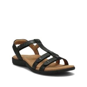 Taos Black Trophy 2 Women's Orthotic Sandals