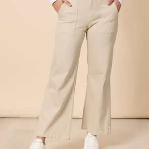 Gordon Smith Hudson Wide Leg High Rise Women's Natural Jean
