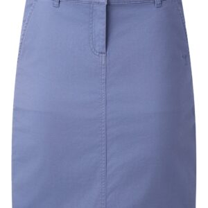 Pilbara Daphne Chino A-Line Skirt Copen Blue