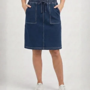 Corfu Micro Knit Denim Indigo