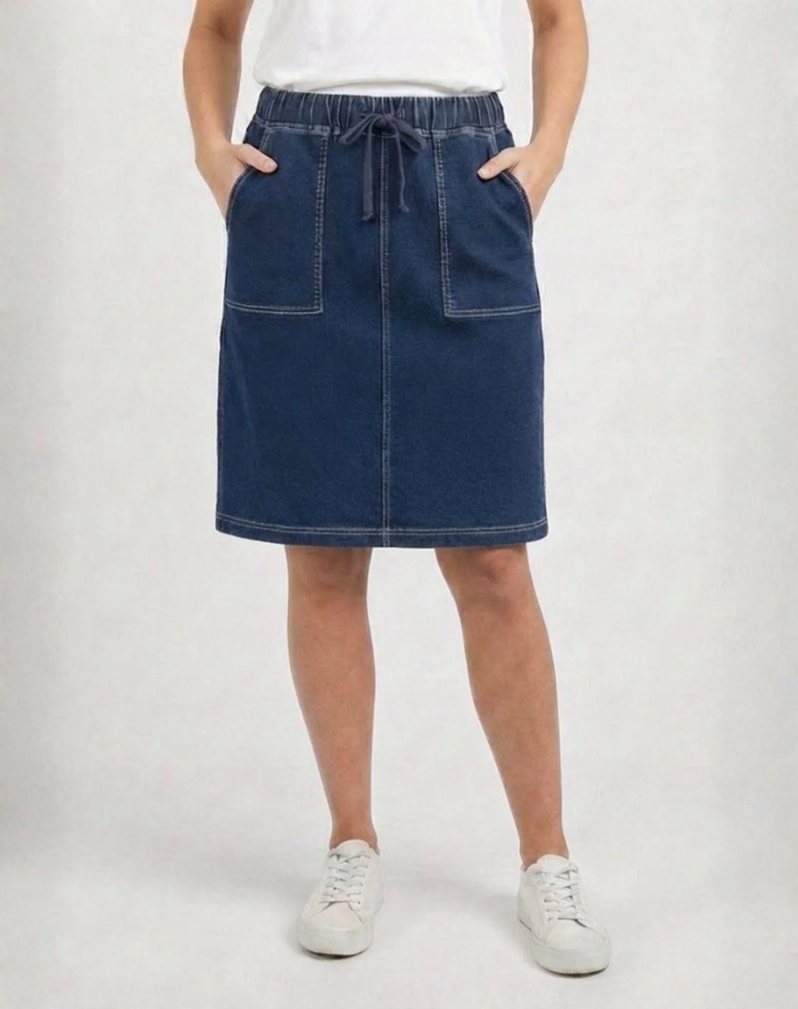 Corfu Micro Knit Denim Indigo