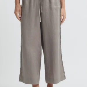 Yarra Trail Linen Tirari Pintuck Women's Earth Pant