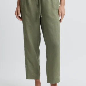 Yarra Trail Women's Linen Tirari Pant Lawn